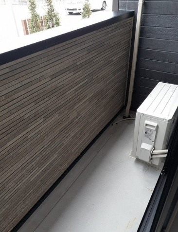 グローブステージA棟のバルコニー