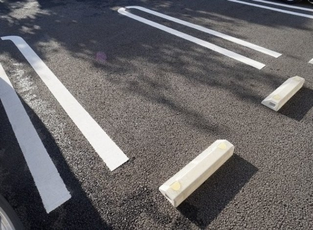 グローブステージA棟の駐車場