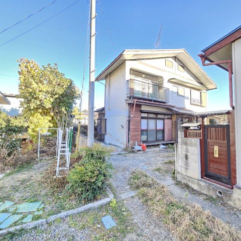 富岡市神農原595-5の前面道路含む現地写真