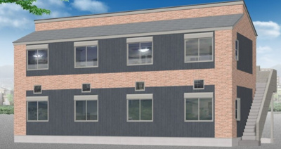 【外観パース】 | 仮）シティハイツ成瀬 | 外観パースです。