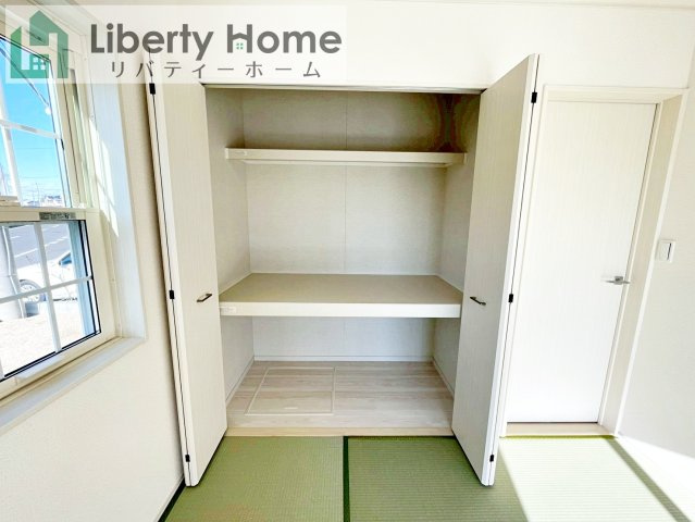 下妻市鬼怒　1号棟の収納