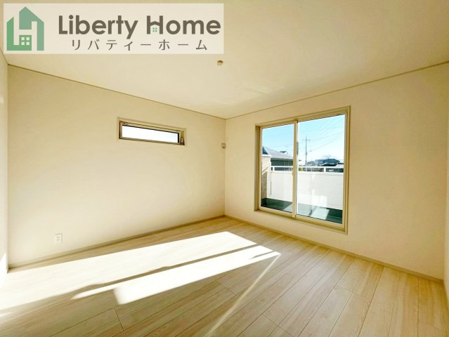 下妻市鬼怒　1号棟の寝室