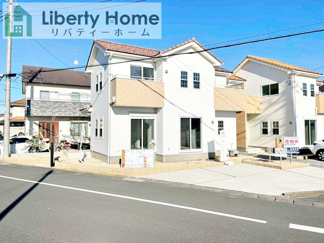 下妻市鬼怒　1号棟の外観