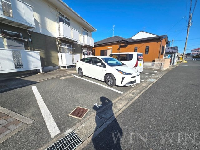 リバーサイドシティの駐車場