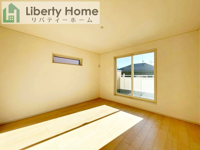 下妻市鬼怒　2号棟の寝室