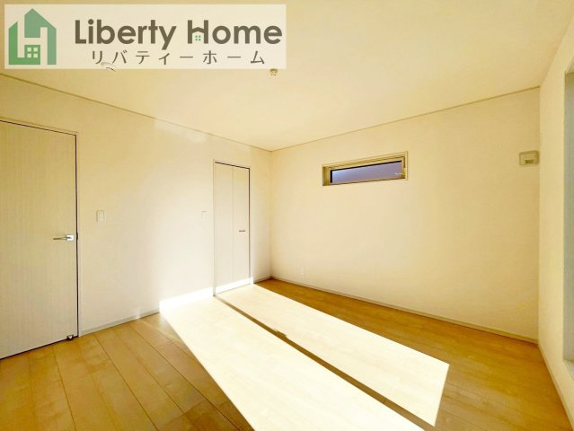 下妻市鬼怒　2号棟の寝室