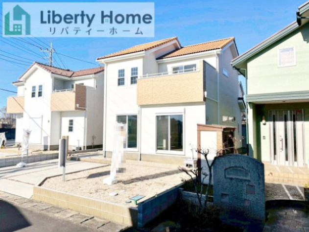 下妻市鬼怒　2号棟の外観