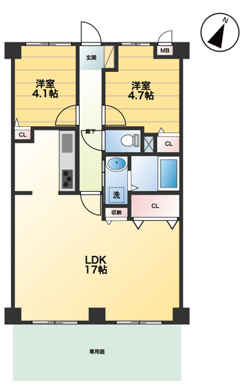 【間取り】 | ワコーレ桶川　中古マンション