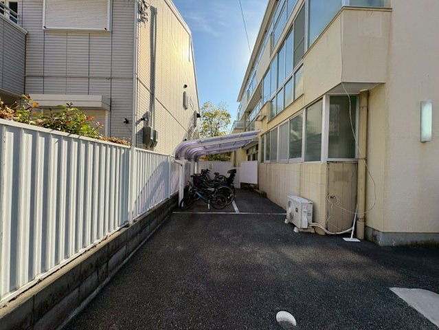 森南コーポのバルコニー