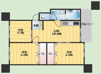 【間取り】 | シャンボール八王寺
