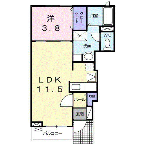 【間取り】 | サンデーア