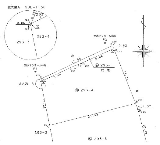 【土地図】 | 加古川市野口町水足　土地