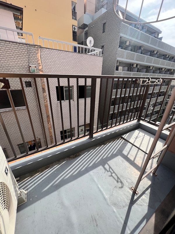 ライオンズマンション神戸第3のバルコニー