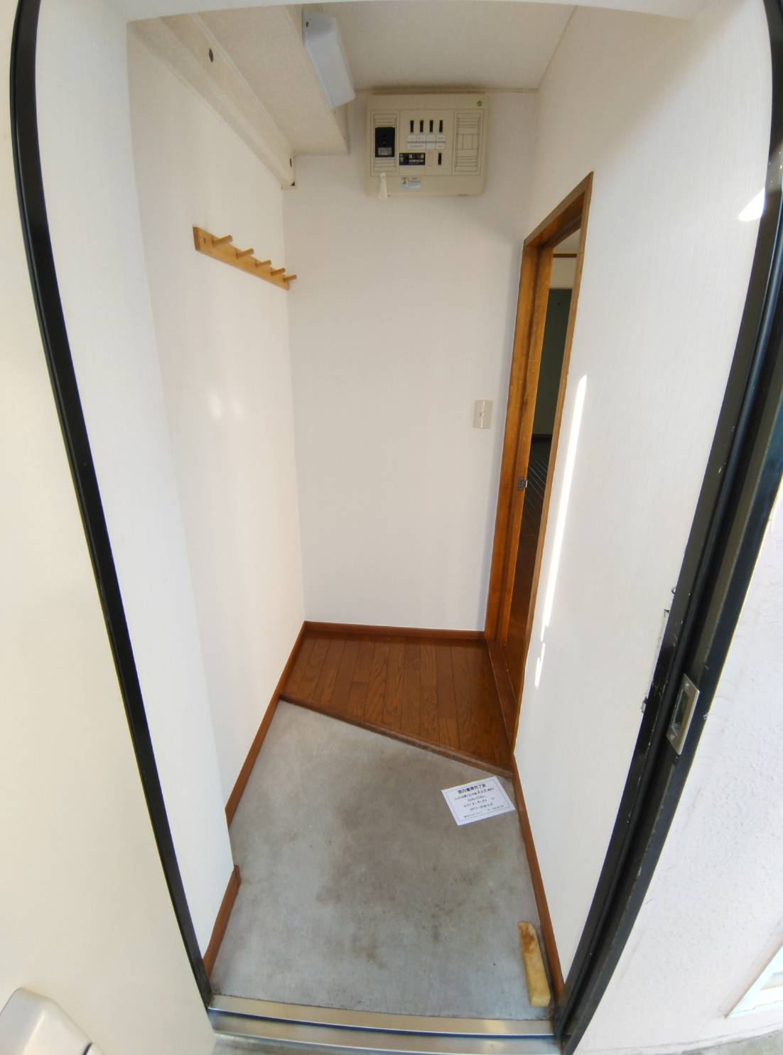 パークサイド廉の玄関