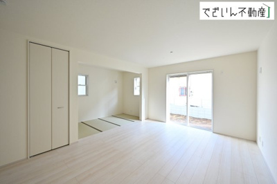 【居間・リビング】 | Livele Garden.S久喜市栗原第2　新築住宅 | ≪3号棟≫
現地(2026年3月撮影)
