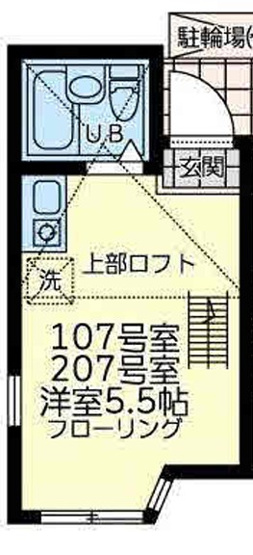 【間取り】 | ユナイト境之谷プリンアラモード
