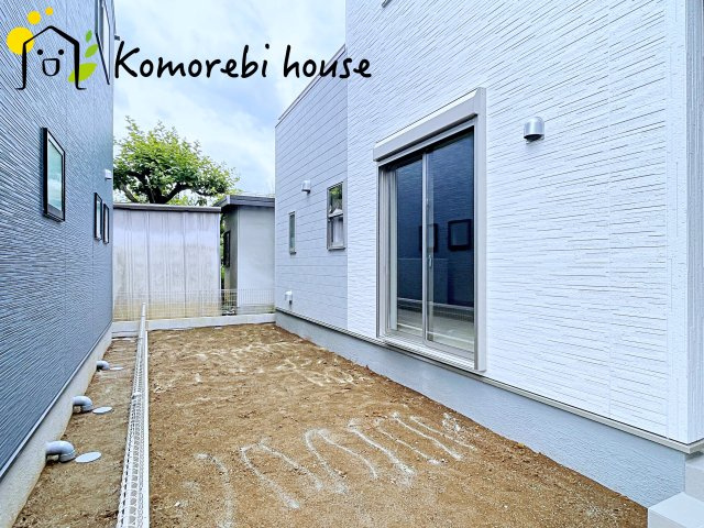 さいたま市見沼区大谷　第4　新築一戸建て　リーブルガーデン　02の庭|お庭で自由な時間を過ごせます