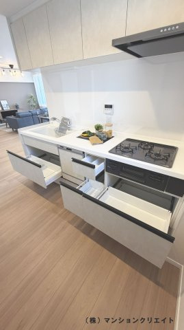 サーパス文京二丁目のキッチン|システムキッチン