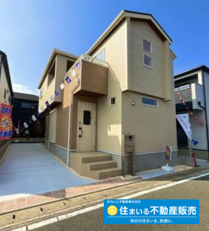 福岡市西区横浜1丁目　3号棟の外観パース