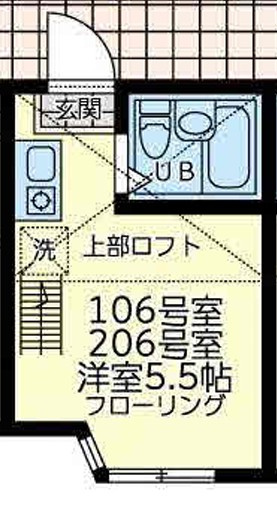 【間取り】 | ユナイト境之谷プリンアラモード