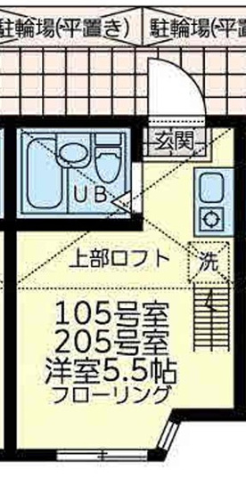 【間取り】 | ユナイト境之谷プリンアラモード