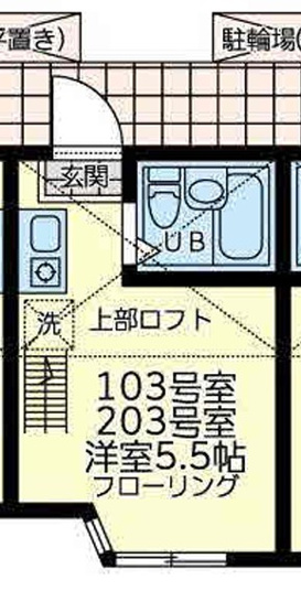 【間取り】 | ユナイト境之谷プリンアラモード