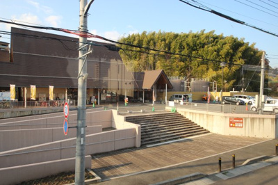 【展望】 | 大津市雄琴1丁目2-21　店舗 | 2025年12月撮影　二階からの眺望、西側