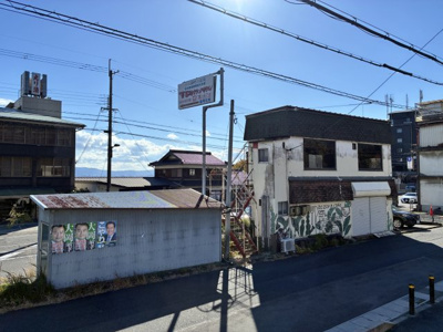 【外観】 | 大津市雄琴1丁目2-21　店舗 | 2025年12月撮影　外観