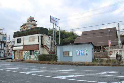 【外観】 | 大津市雄琴1丁目　店舗 | 2025年12月撮影　外観別角度