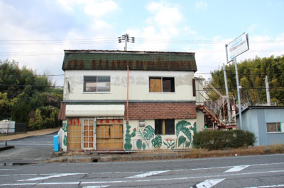 【外観】 | 大津市雄琴1丁目　店舗 | 2025年12月撮影　外観別角度