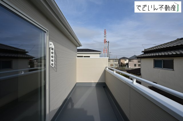 【バルコニー】 | Livele Garden.S久喜市栗原第2　新築住宅 | ≪4号棟≫
現地(2026年3月撮影)