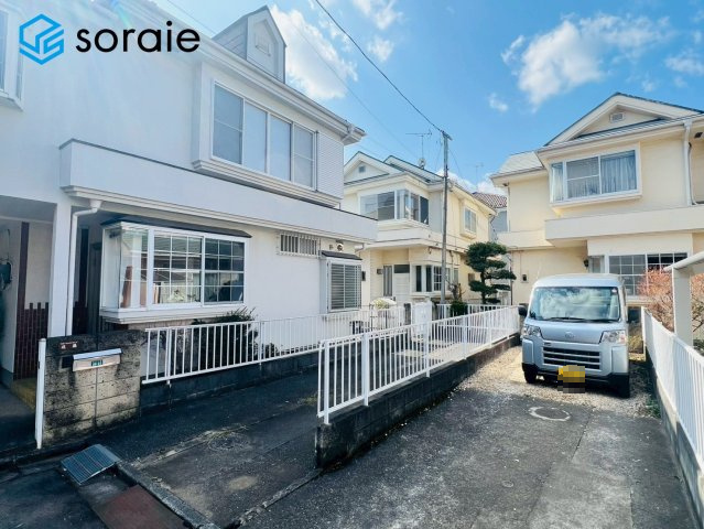 川越市むさし野　中古戸建ての駐車場|2月23日撮影