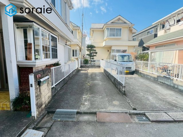 川越市むさし野　中古戸建ての駐車場|2月23日撮影