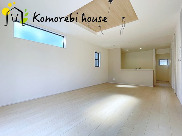 さいたま市見沼区大谷　第4　新築一戸建て　リーブルガーデン　03の居間・リビング|こちらの居間で趣味の時間をお楽しみください
