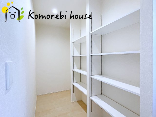 さいたま市見沼区大谷　第4　新築一戸建て　リーブルガーデン　03の収納|十分な収納スペースがあります