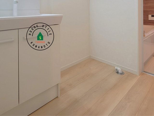 合志市須屋第18-3棟（2号棟）の内観：施工例|ランドリースペースとなります。広々して有効的にご使用できます。 