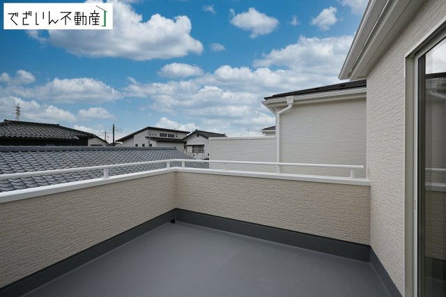 【バルコニー】 | Livele Garden.S久喜市栗原第2　新築住宅 | ≪5号棟≫
現地(2026年3月撮影)