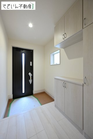 【玄関】 | Livele Garden.S久喜市栗原第2　新築住宅 | ≪5号棟≫
現地(2026年3月撮影)