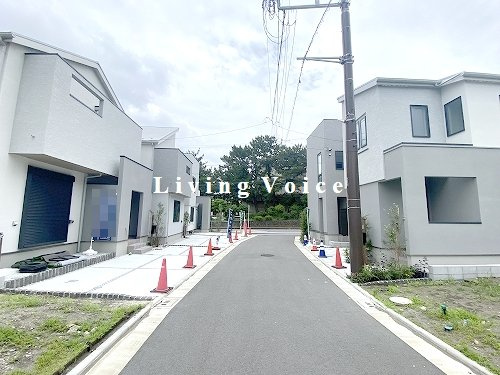【仲介手数料０円】茅ヶ崎市柳島海岸　新築一戸建て　全19棟の前面道路含む現地写真|【仲介手数料０円】茅ヶ崎市柳島海岸　新築一戸建て　全19棟