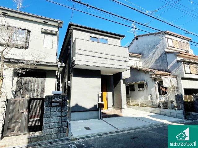 ★5(土)6(日)現地見学可能！★城陽市寺田今堀　限定1邸の前面道路含む現地写真|周辺は閑静な住宅街！前面道路広々で車の出し入れも便利です。駐車が苦手な方でも安心して車庫入れできます！