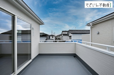 【バルコニー】 | Livele Garden.S久喜市栗原第2　新築住宅 | ≪7号棟≫
現地(2026年3月撮影)