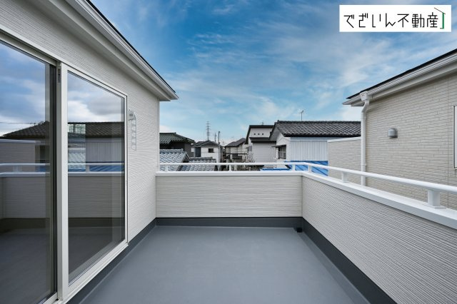 【バルコニー】 | Livele Garden.S久喜市栗原第2　新築住宅 | ≪7号棟≫
現地(2026年3月撮影)