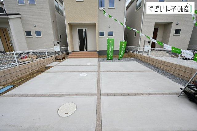【駐車場】 | Livele Garden.S久喜市栗原第2　新築住宅 | ≪7号棟≫
現地(2026年3月撮影)