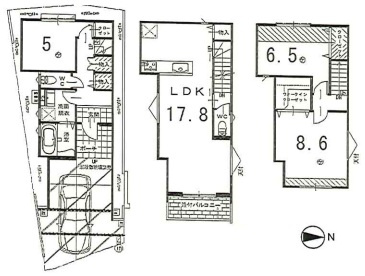 【間取り】 | K22130-紫野