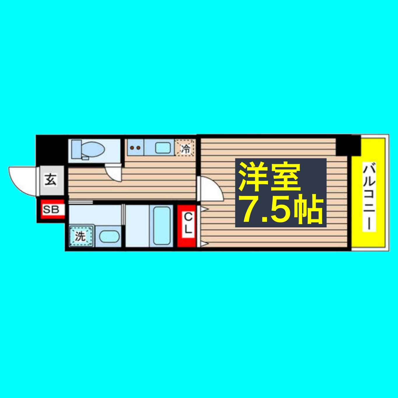 ラルーチェ泉の間取り