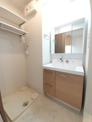 【洗面所】 | サニーコート末武 | コンパクトで使いやすい洗面所