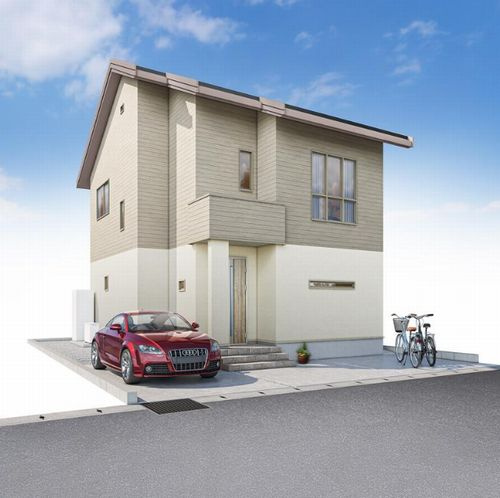 【外観パース】 | 【仲介手数料０円】寒川町倉見　新築一戸建て　全14棟 | 6号棟【仲介手数料０円】寒川町倉見　新築一戸建て　全7棟