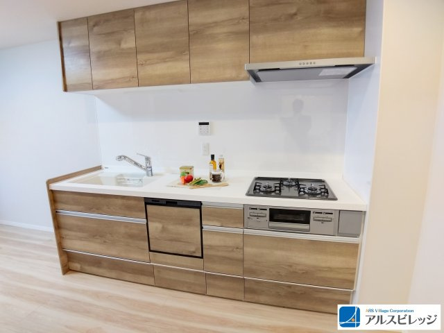 ザ・ステイツ志木幸町のキッチン|あたたかな印象のキッチンです