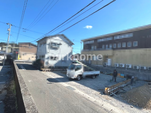 吾川郡いの町枝川 ⑭ 新築戸建ての前面道路含む現地写真|2025年12月下旬