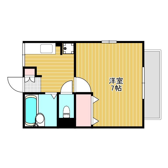 ラテール千里園の間取り